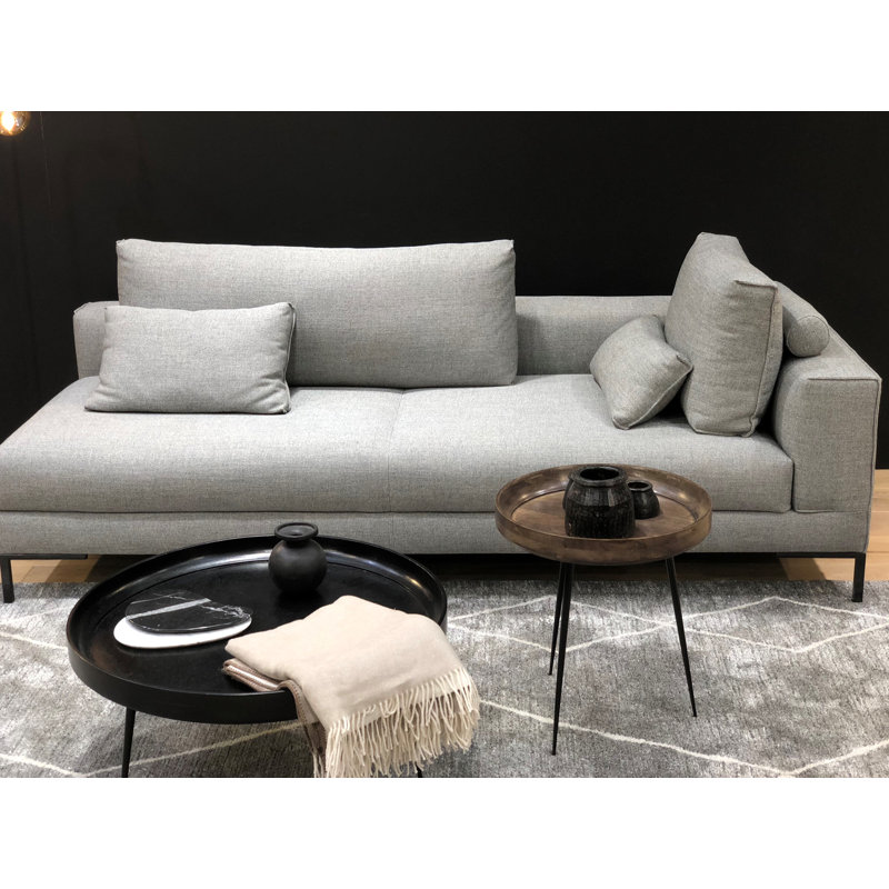 Tapis gris/ivoire Pisano, Rectangle 6 pi 7 po x 9 pi 6 po