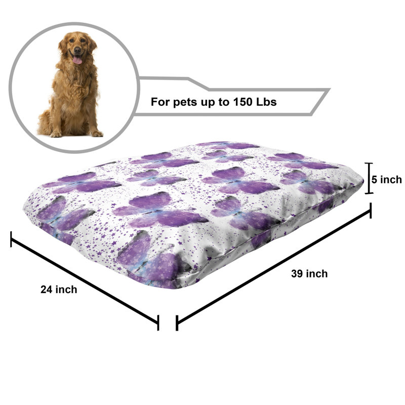 Lit pour animal de compagnie Ambesonne Butterfly
