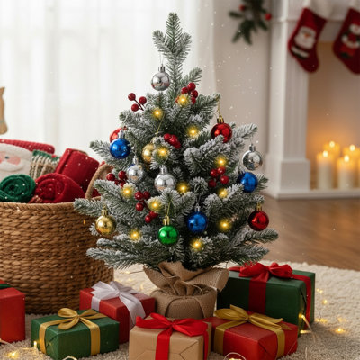 1.44' H Artificial Pine Christmas Tree