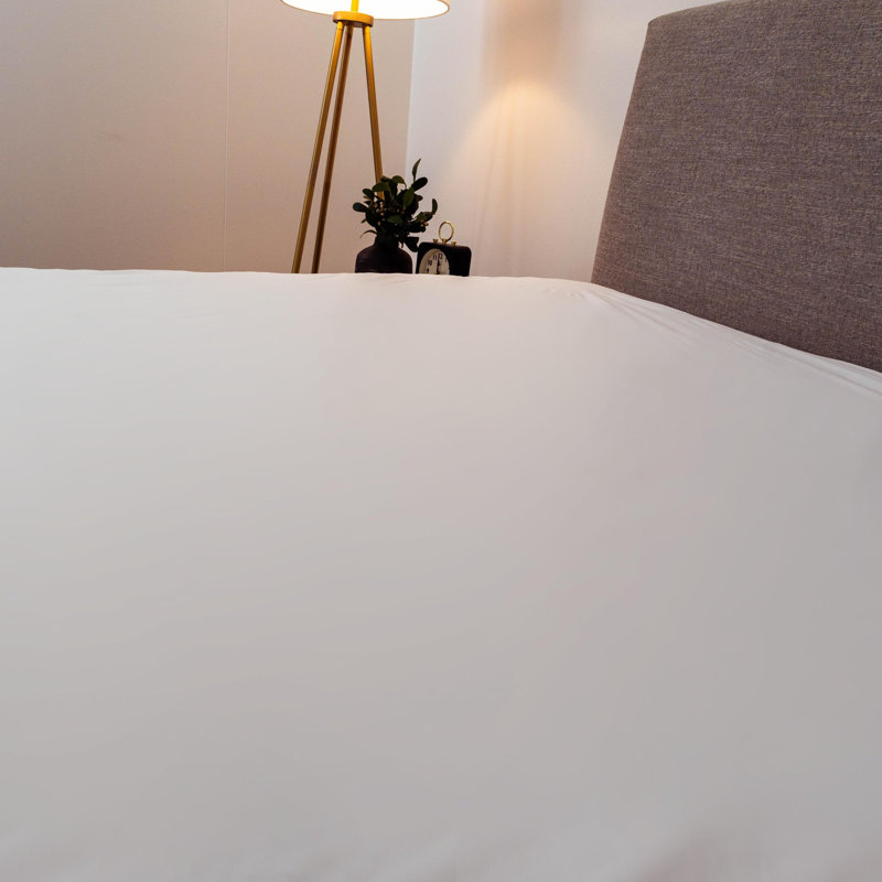 Encased Polyester Hypoallergenic Mattress Protector, Extra-long Twin