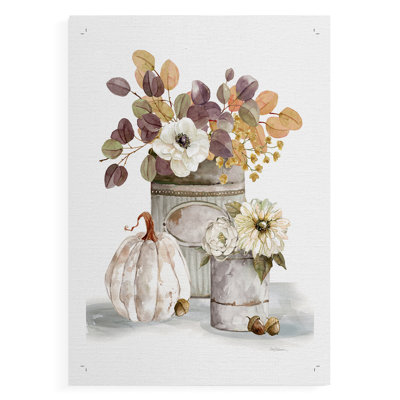 Autumn Arrangement I - Impression sur toile seulement - NON-CADRE