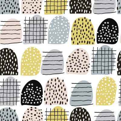 Abstract Pattern by SolodkayaMari - Wrapped Canvas Print
