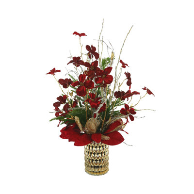 Quickep Polysilk Dogwood Arrangement
