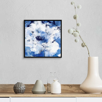 " Little Blue II " by Eva Watts Painting Print