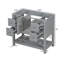 Ensemble de meuble-lavabo sur pied sans lavabo-604948693