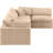 Hulene Velvet L-Shaped Sectional Reversible-87141392