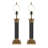 Textured Metal Column Table Lamp-100852267