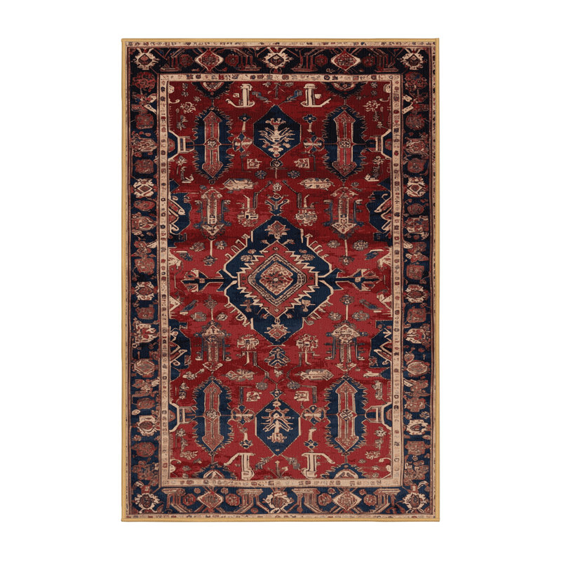 Tapis brun lavable à la machine, Rectangle 8 pi x 10 pi