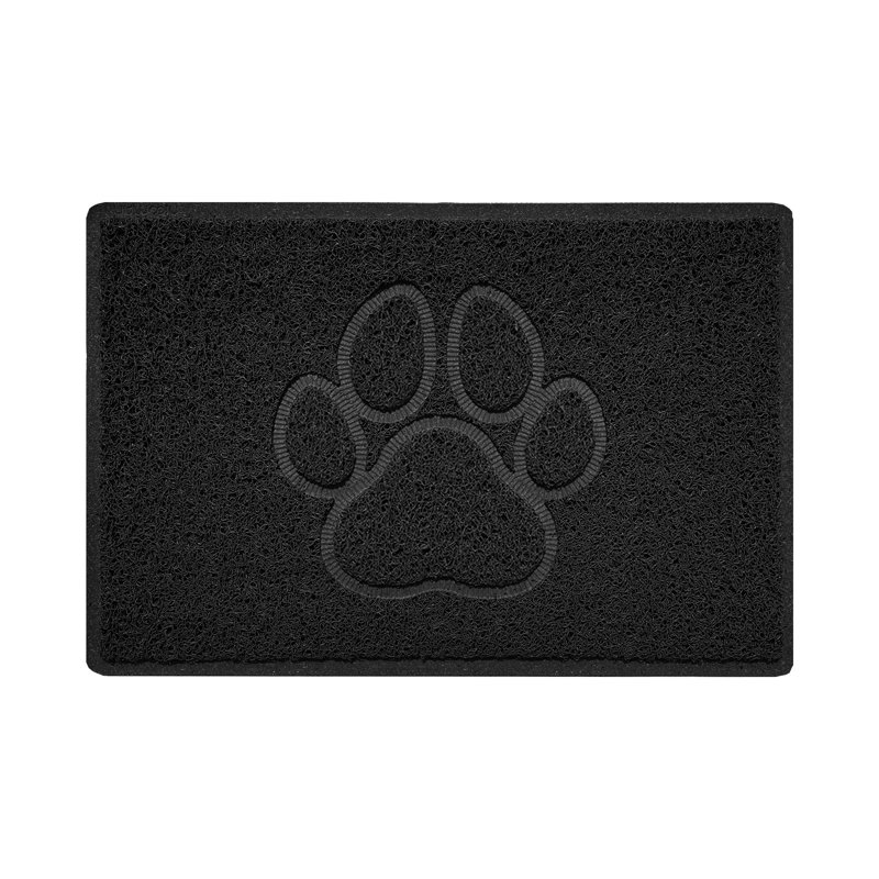 Non-Slip Indoor / Outdoor Doormat, 40cm W x 60cm L, Black