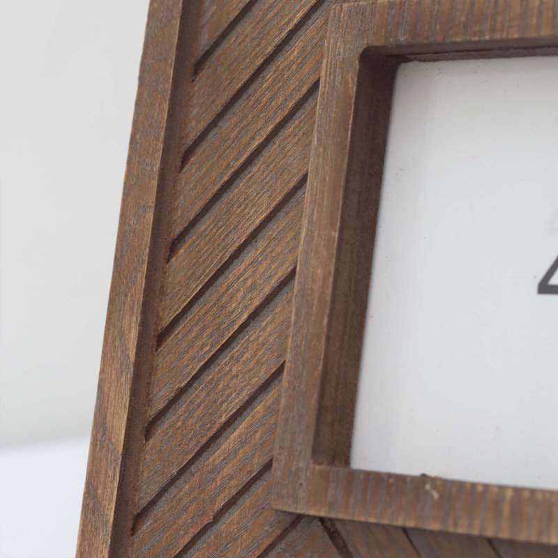 Destinyrose Dark Brown Wood Matte Picture Frame