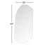 Miroir de salle de bain sans cadre Damen