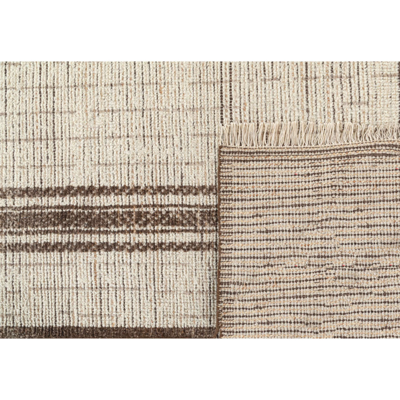 Todd Hand Knotted Wool Indoor Rug, Rectangle 3' x 5'