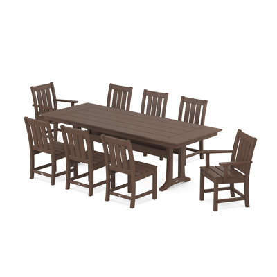 POLYWOOD® Oxford 96" Patio Dining Set