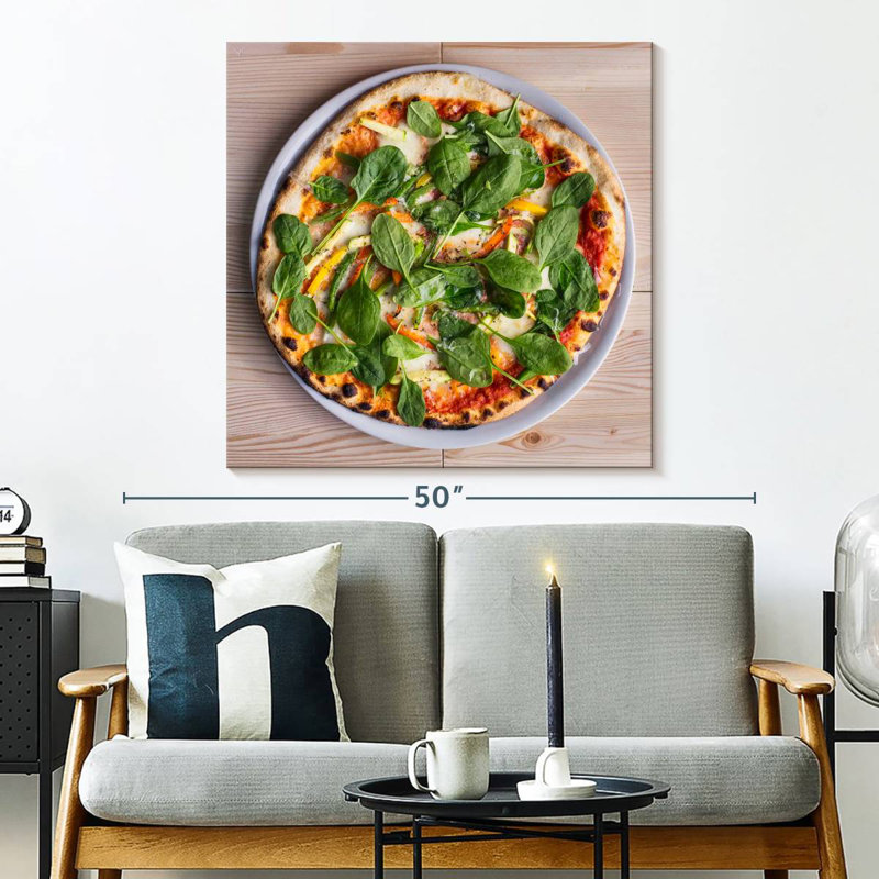 Yarlin, pizza aux épinards