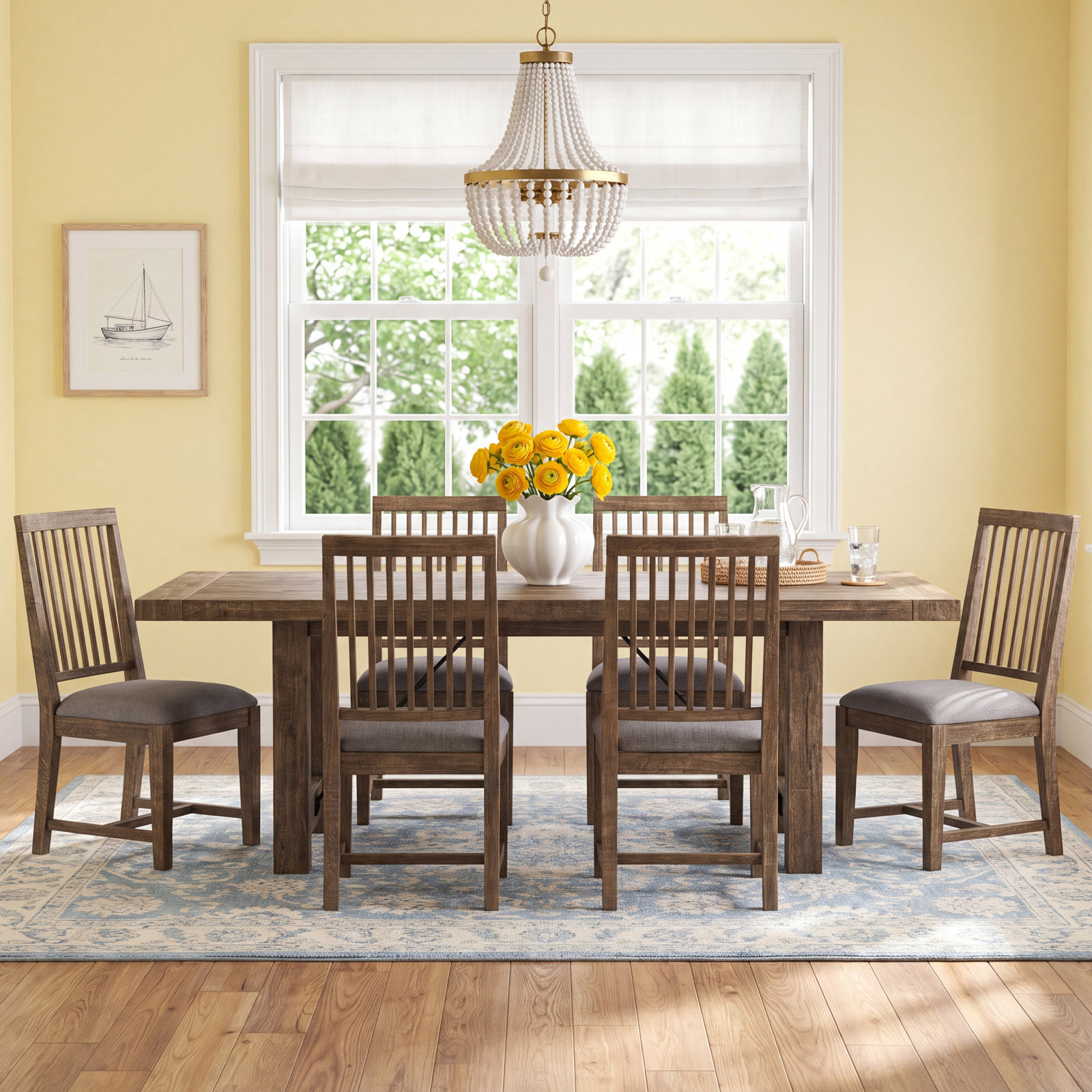 Amesfield 7 - Piece Extendable Dining Set