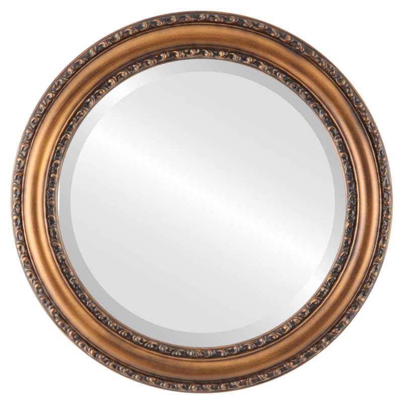Miroir décoratif biseauté traditionnel Workington, 33 po x 33 po