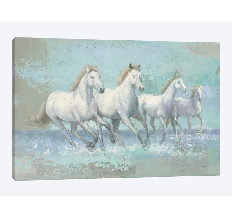 « running wild i », impression sur toile, H 18 po x l 26 po x P 1,5 po, Pas de tapis, Toile tendue
