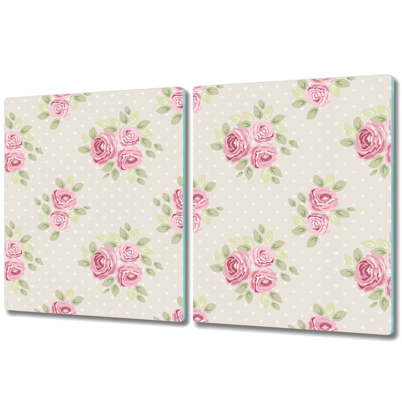 Mccary Tempered Glass Chopping Board, 52cm x 30cm