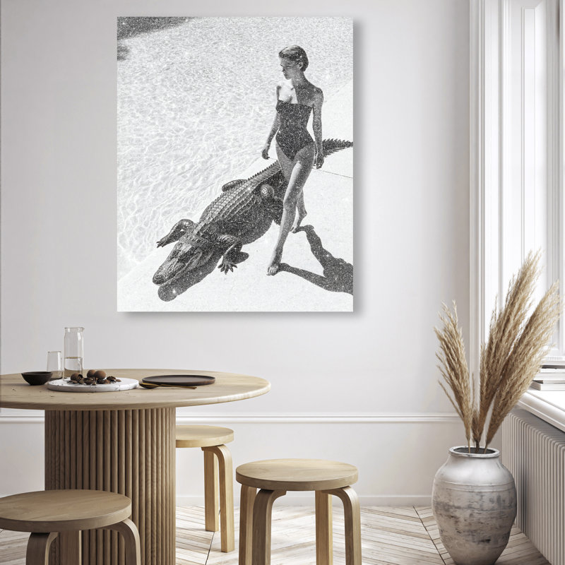Reptilian Elegance II Print by Oliver Gal, 30"H x 24"W, Gallery Wrapped