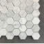 2 in. x 2 in. Honeycomb Polished Marble and Stone Tile-50872616