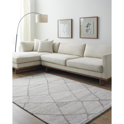 Berna Hand Tufted Geometric Area Rug