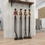 Ensemble de sculpture brune en poly-901078819-901078818