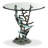 Basden Glass Top End Table