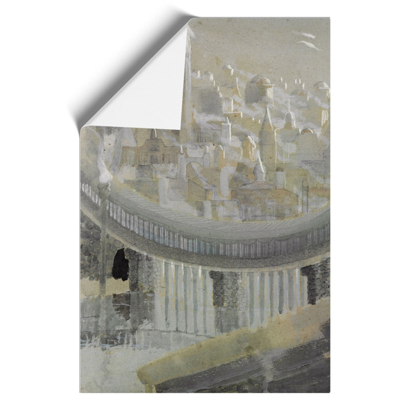 The City by Mikalojus Konstantinas - Frameless Print, 42cm H x 30cm W x 0.1cm D