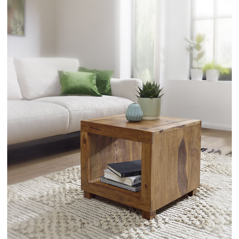 45cm W Solid Wood Bedside Table