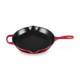 Le Creuset Signature Cast Iron Round Skillet, 11.75", Blue Riviera