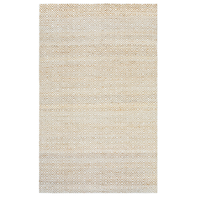 Geometric Indoor Rug, Rectangle 5' x 8'