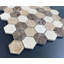 Carreau de mosaïque pour mur et plancher nid d'abeille 2 po x 2 po Honeycomb-50872617