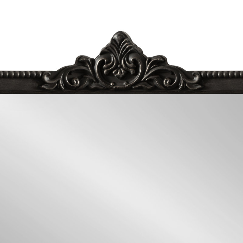Miroir mural Hillenbrand, Noir, 30 po x 40 po