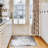 KATINE Modern Abstract Machine Washable Area Rug Brown Silver/Ivory-78312994