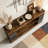 3-Tier Farmhouse Console Table Hallway Sofa Table