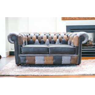 2 Seater Full Grain Leather Sofa
