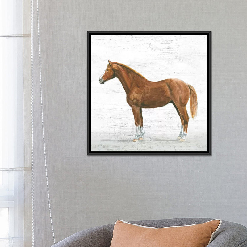 « natural charme ii », reproduction d’impression sur toile tendue, H 18 po x l 18 po x P 1,5 po, Toile avec cadre noir