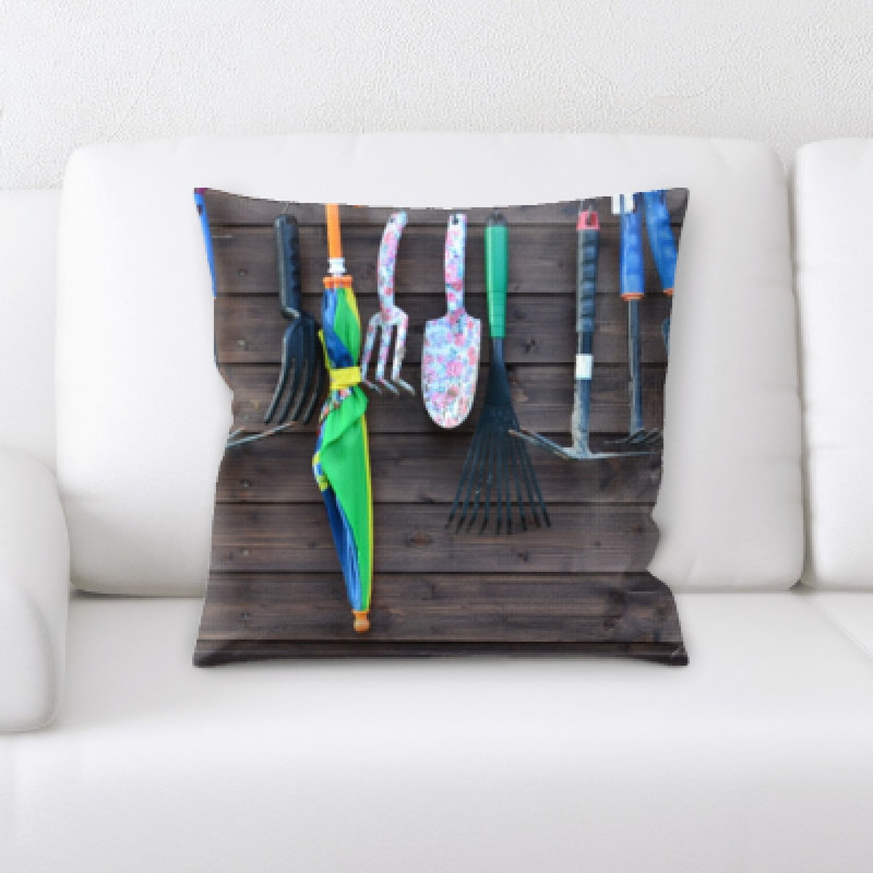 Microsuede Throw Pillow