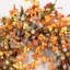 Couronne de fleurs artificielles d'automne 24 po-110056244