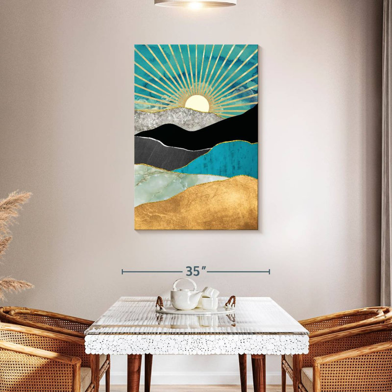 Sun Rays, 45" H x 30" W