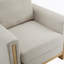 Fauteuil rembourré en tissu Harmonia-1224049550
