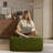 37.01'' Wide Fluffy Ottoman, Plush Accent Pouf, For Modern Interior Design-1696837626