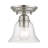 Akera Small 1-Light 6.25" Semi Flush Mount-188298533