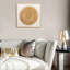 Décoration murale géométrique en bois