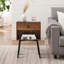 Ensemble de chambre avec lit plateforme 3 pièces Maybee-354669628-354669630