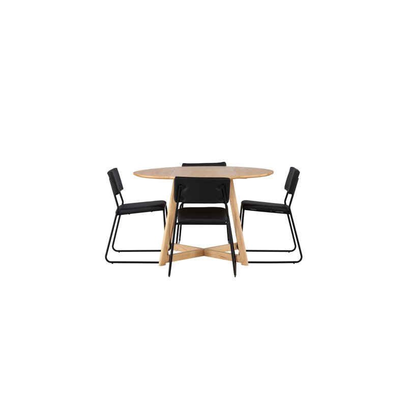 Ashelle 4 - Person Dining Set