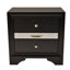 Ensemble de chambre à coucher noir pour chambre à coucher