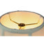 Abat-jour cloche en soie / shantung H 15 po x l 20 po (à visser)-35616589-122873831