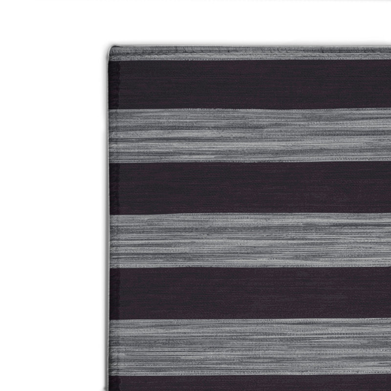 Tapis intérieur / extérieur mauve HorizontalStripes, Rectangle 4pi x 6 pi