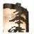 Jamareon Steel Flush Mounted Sconce